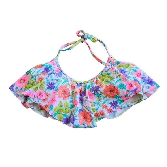 Victoria Secret Sz S multicolor floral bikini top - Picture 1 of 4